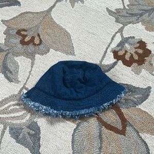 Denim bucket hat